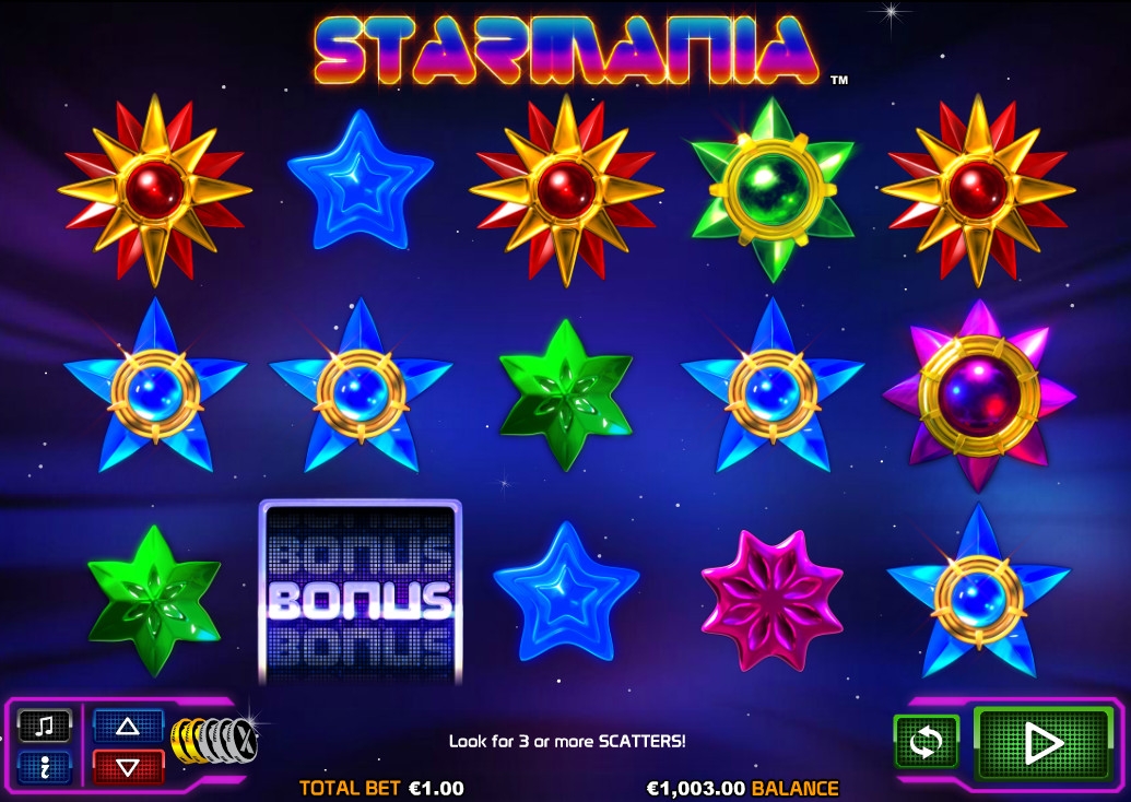 Starmania (Одержимость звездами) из раздела Игровые автоматы