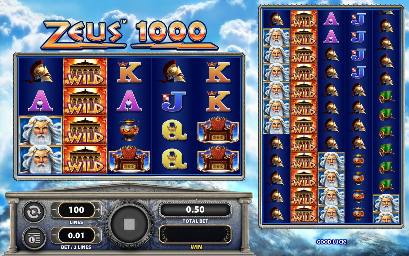 Zeus 1000 (Зевс 1000) из раздела Игровые автоматы