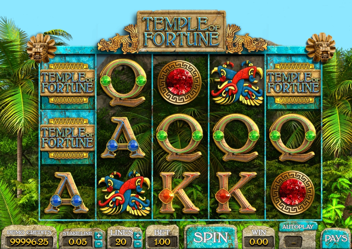 Temple of Fortune (Храм фортуны) из раздела Игровые автоматы
