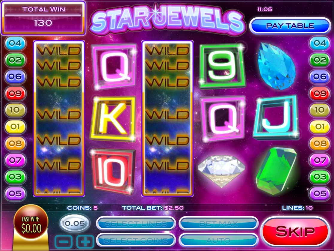 Star Jewels (Звездные самоцветы) из раздела Игровые автоматы