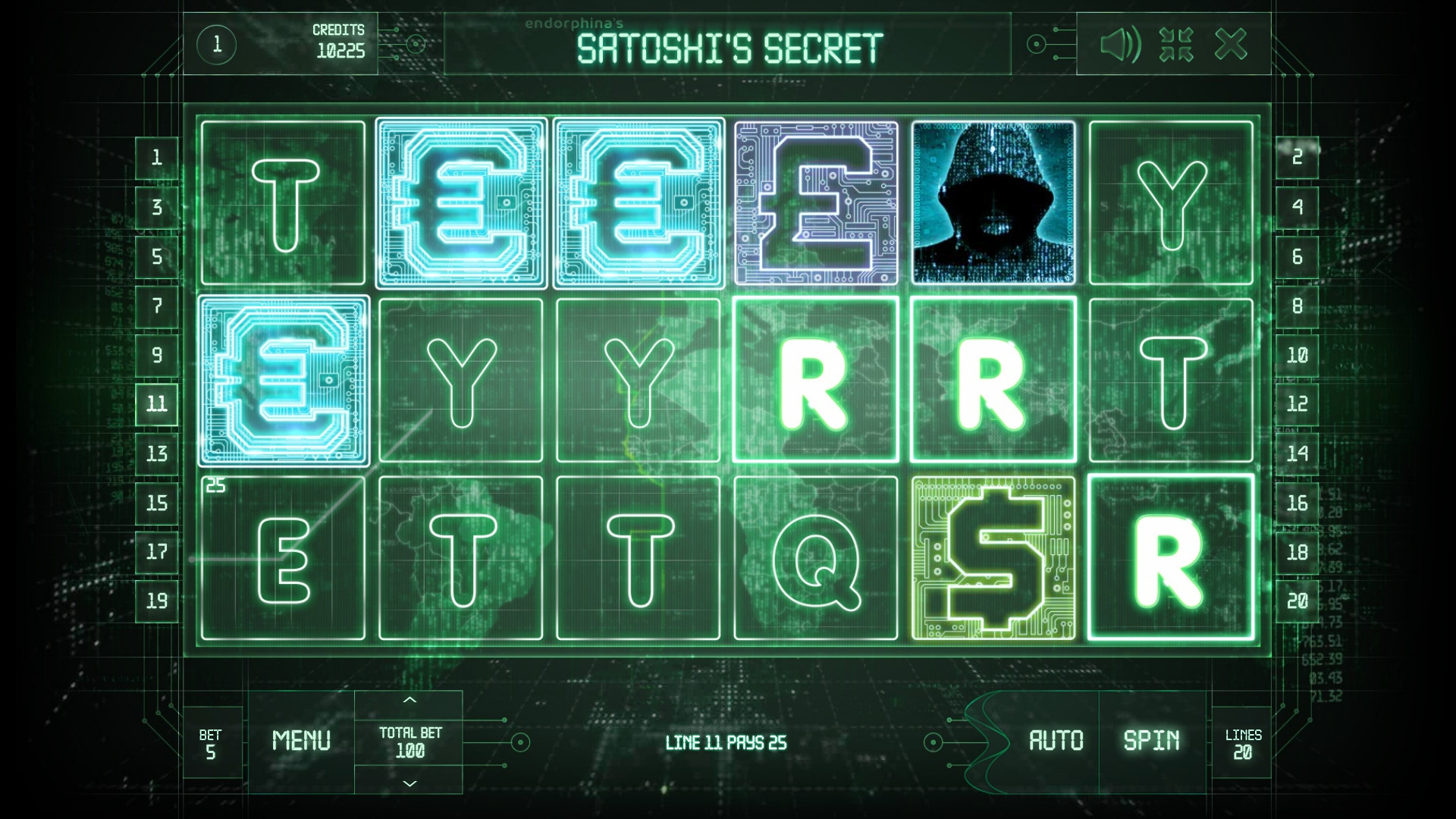 Satoshi’s Secret (Тайна Сатоши) из раздела Игровые автоматы