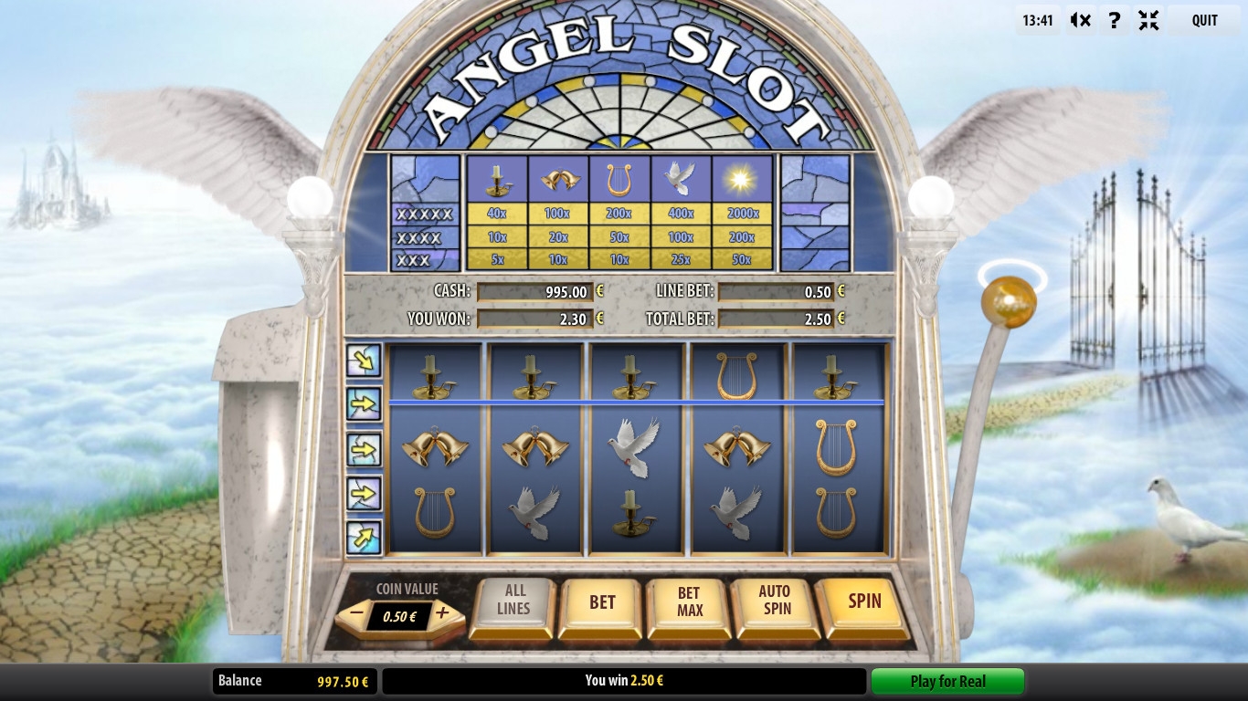 Angel Slot (Ангельский слот) из раздела Игровые автоматы