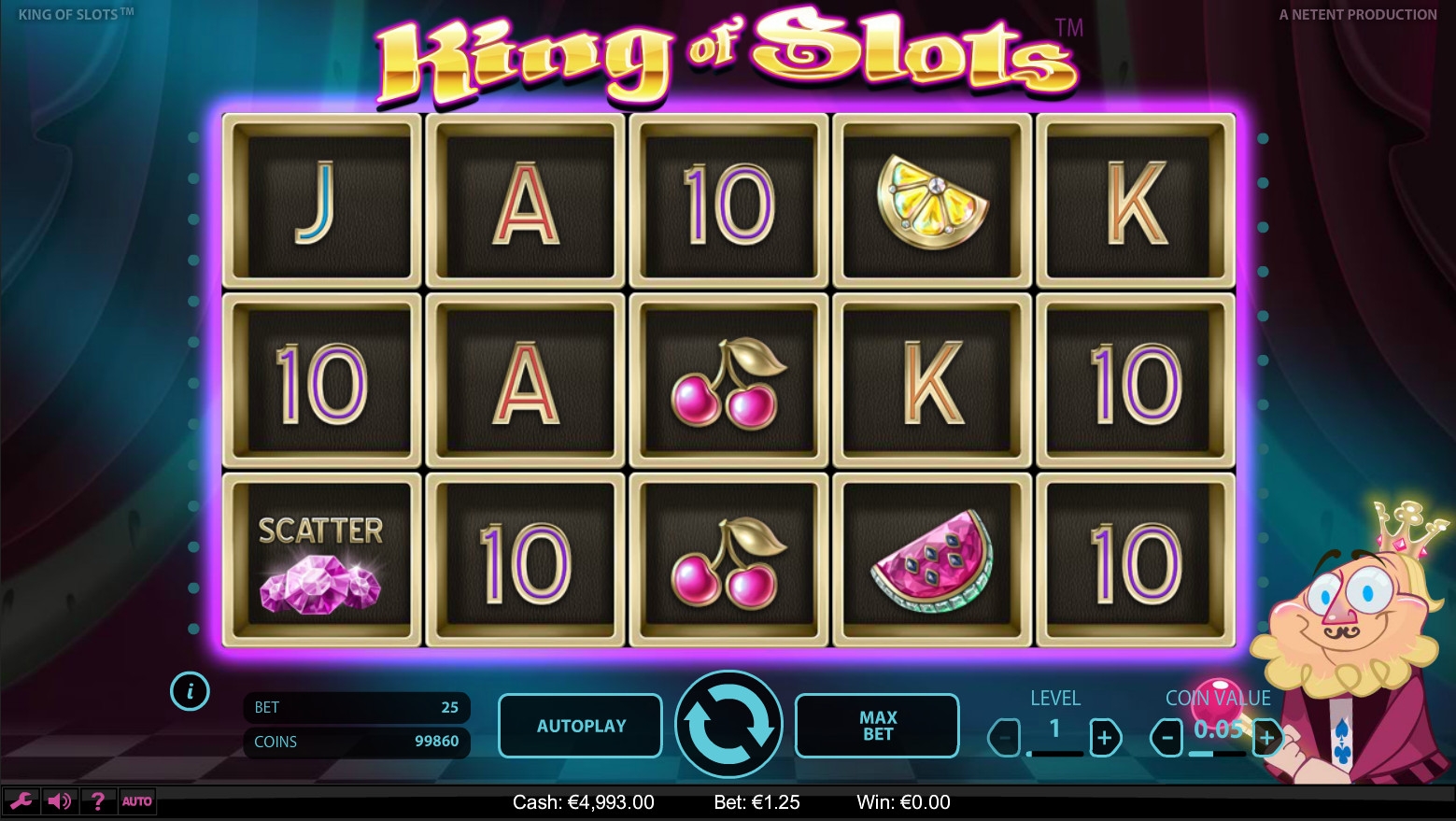King of Slots (Король слотов) из раздела Игровые автоматы