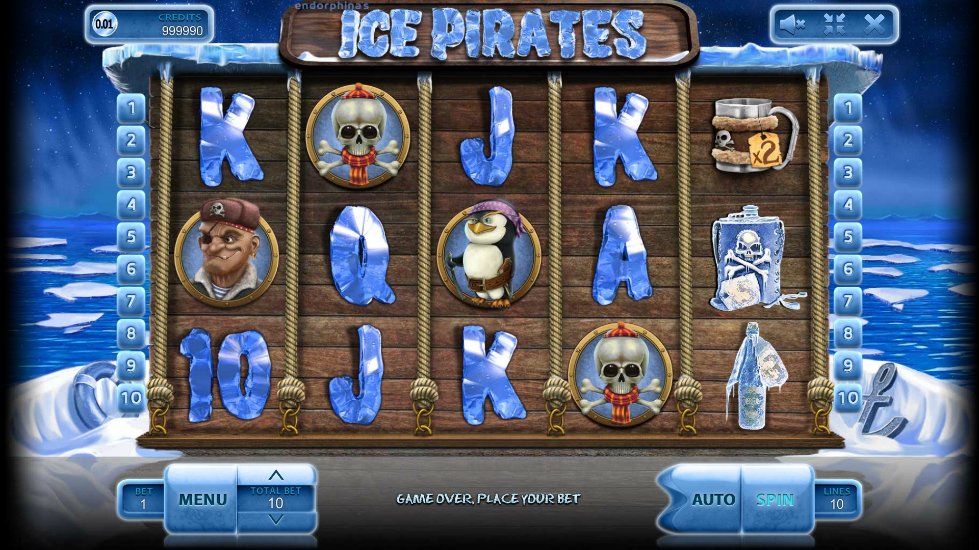 Ice Pirates (Пираты во льдах) из раздела Игровые автоматы