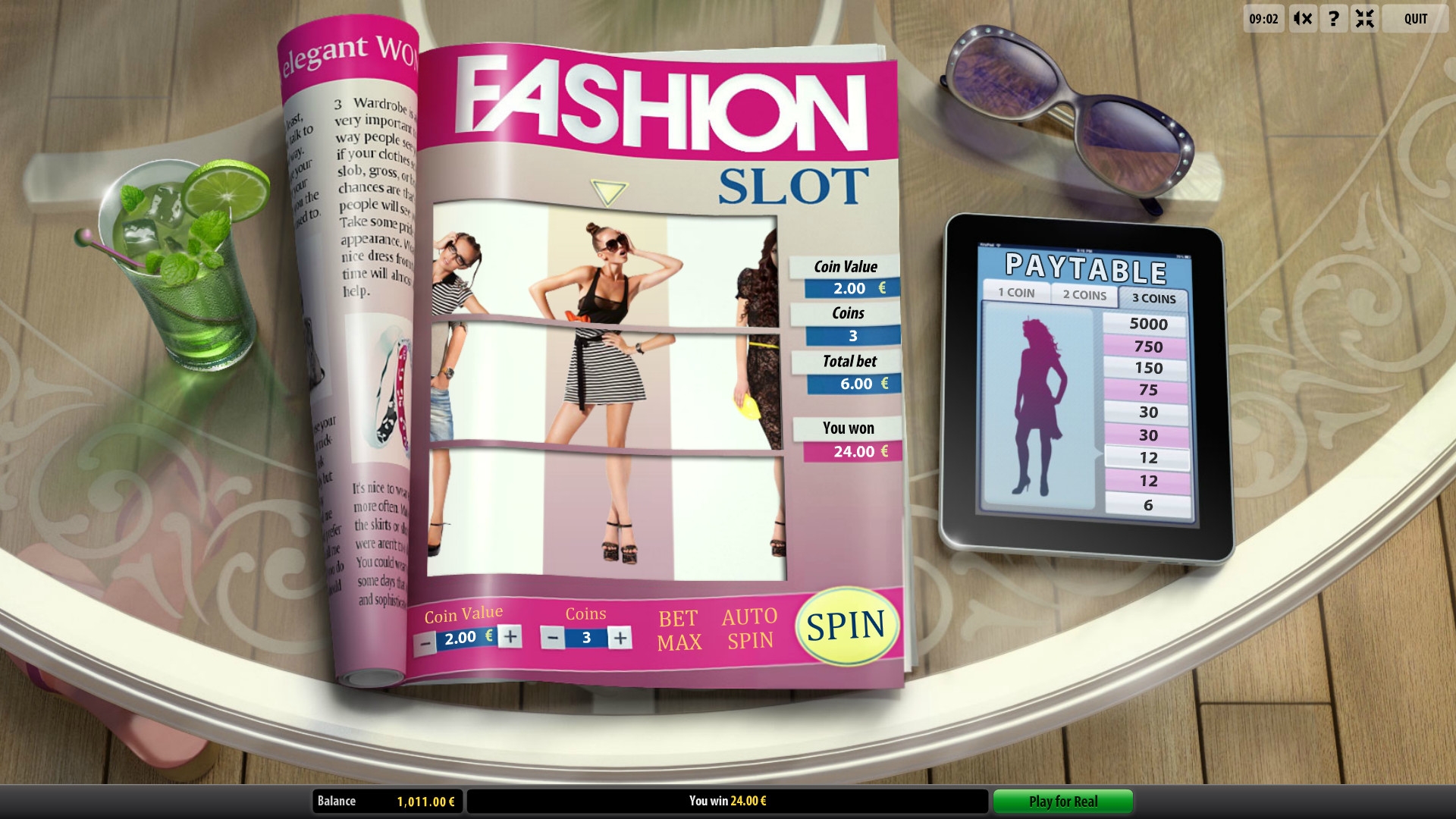 Fashion Slot (Модный слот) из раздела Игровые автоматы