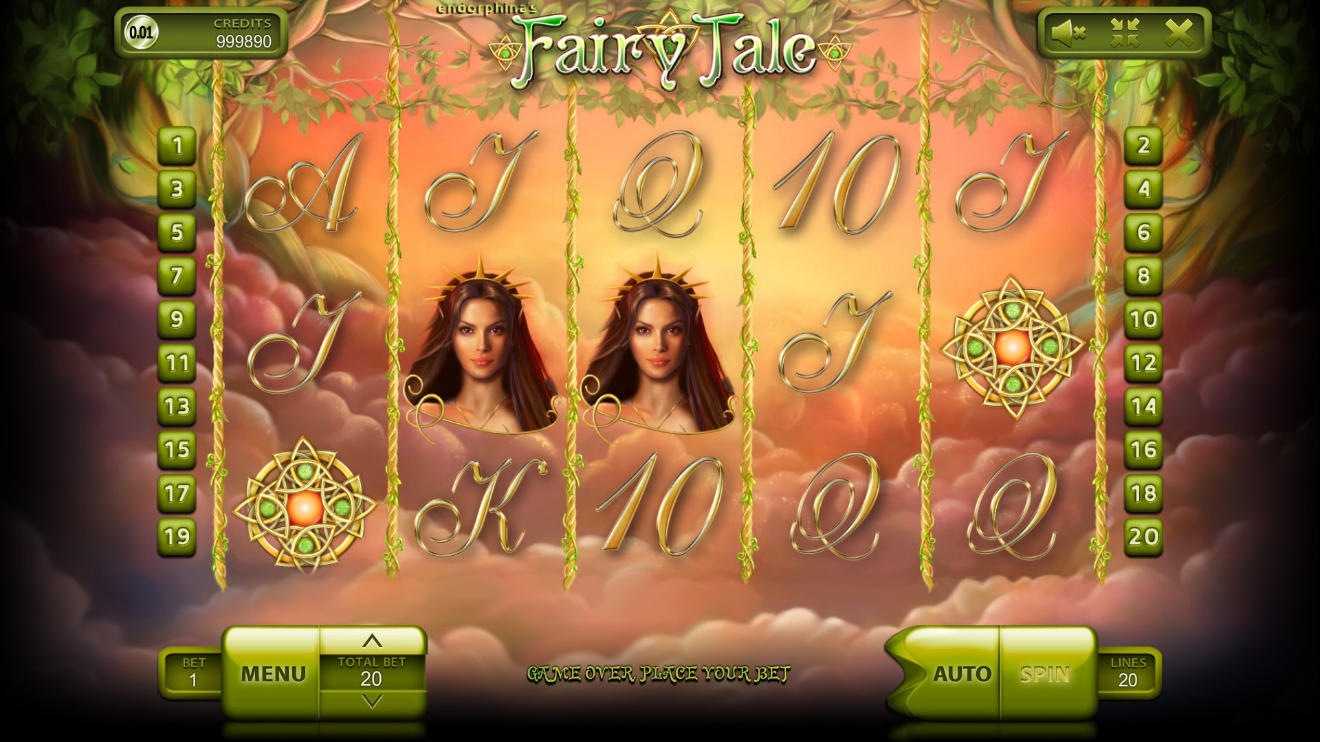 Fairy Tale (Сказка о феях) из раздела Игровые автоматы