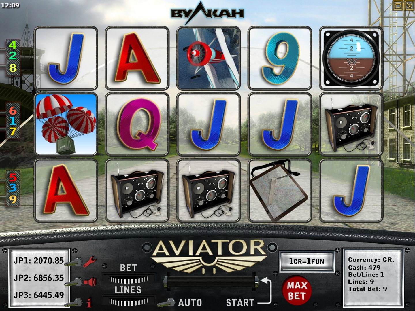Aviator (Авиатор) из раздела Игровые автоматы
