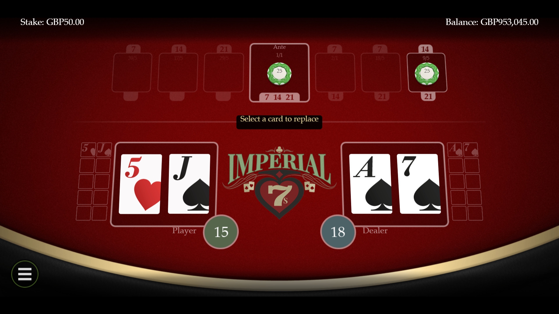 Imperial 7 (Имперская 7) из раздела Настольные и карточные игры