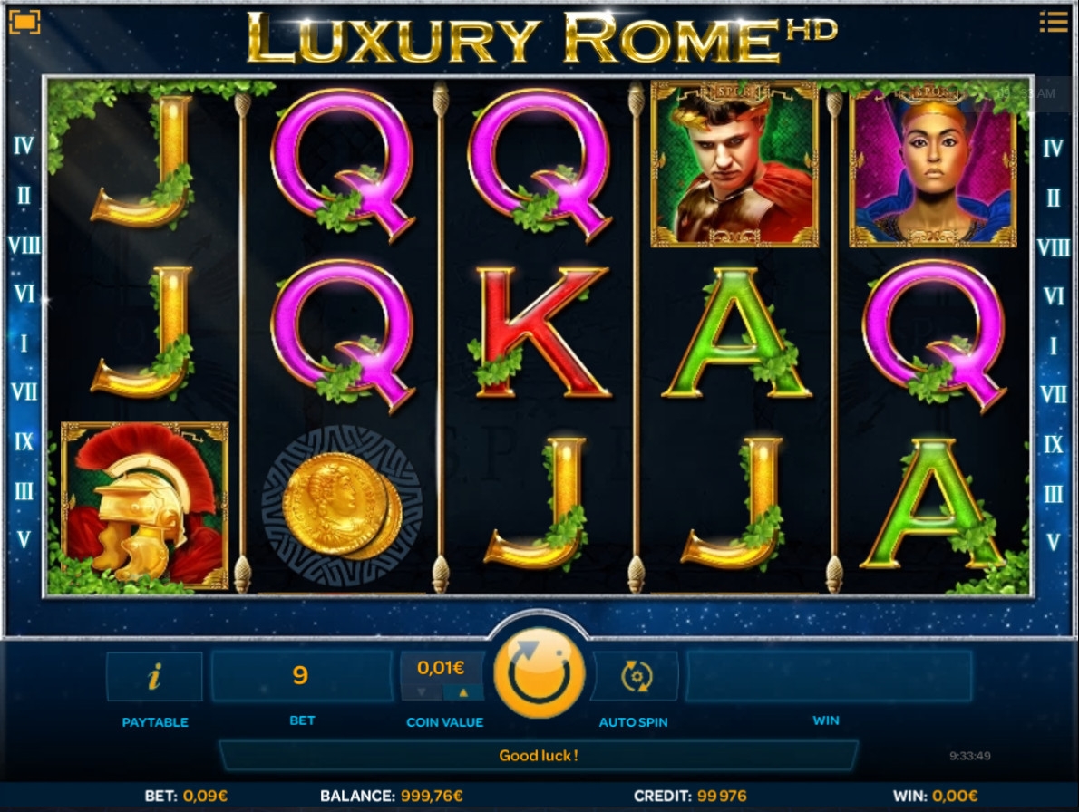 Luxury Rome (Роскошный Рим) из раздела Игровые автоматы