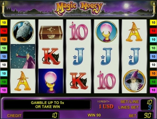 Magic Money (Волшебные деньги) из раздела Игровые автоматы