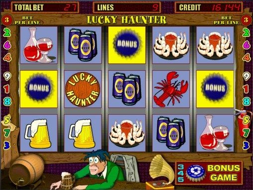 Lucky Haunter (Везучий завсегдатай (Пробки)) из раздела Игровые автоматы
