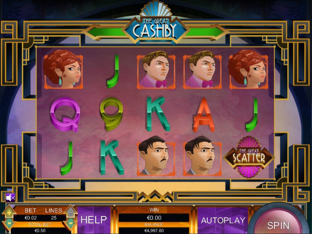 The Great Cashby (Великий Кэшби) из раздела Игровые автоматы