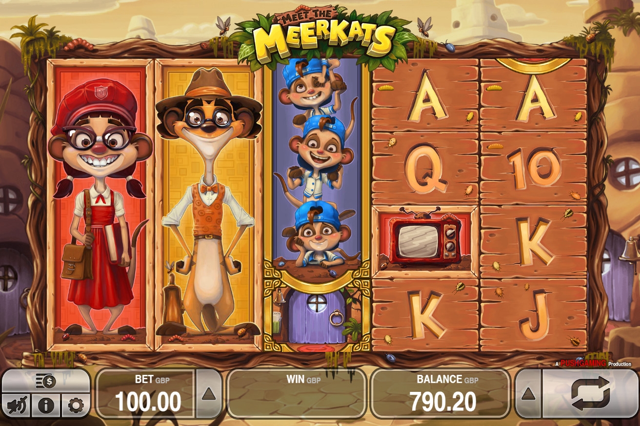 Meet the Meerkats (Познакомьтесь с сурикатами) из раздела Игровые автоматы
