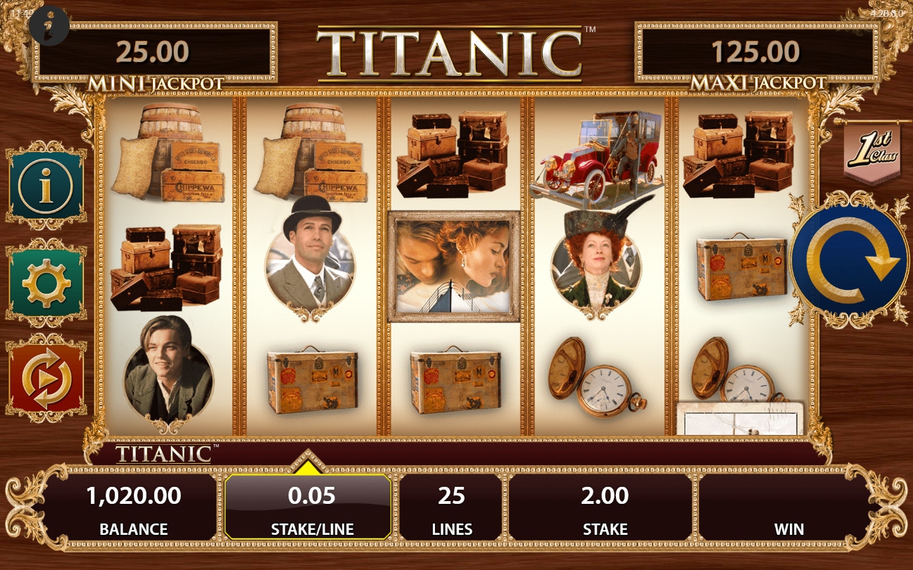 Titanic (Титаник) из раздела Игровые автоматы