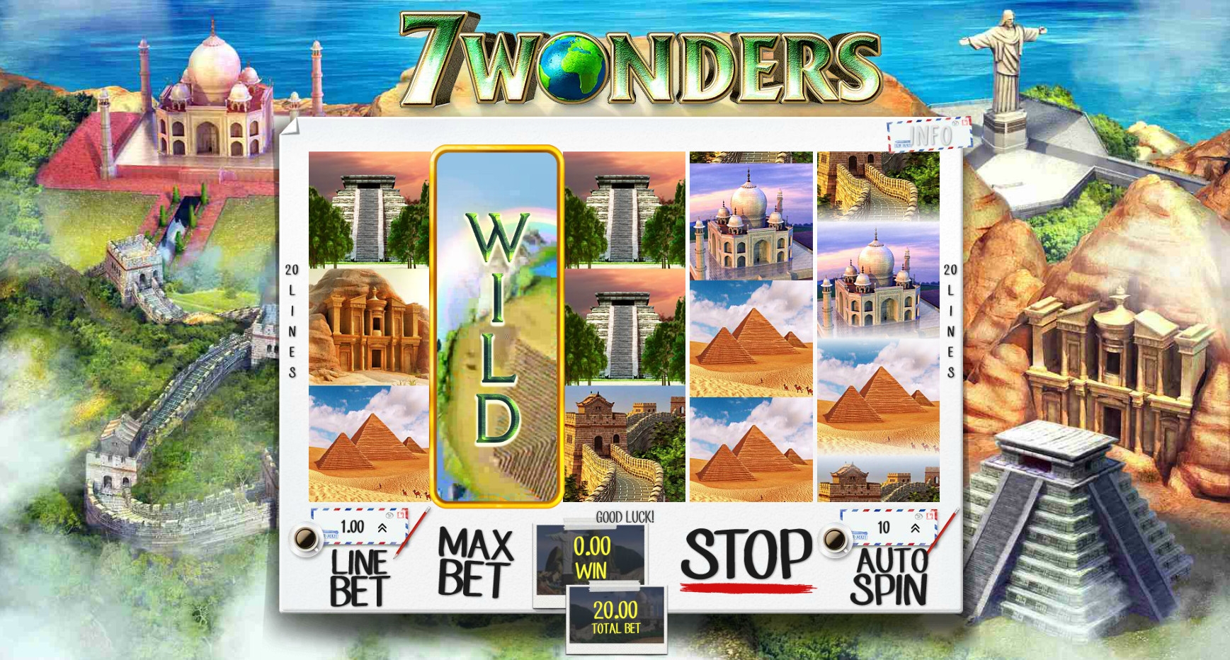 7 Wonders (7 чудес) из раздела Игровые автоматы