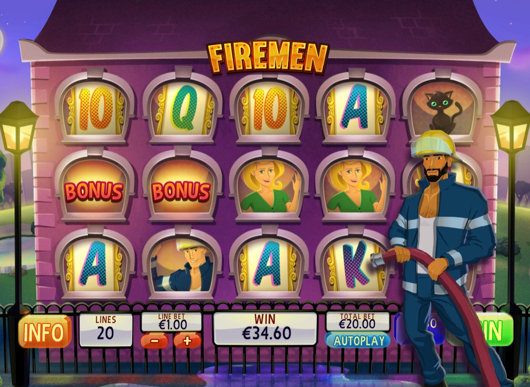 Firemen (Пожарники) из раздела Игровые автоматы