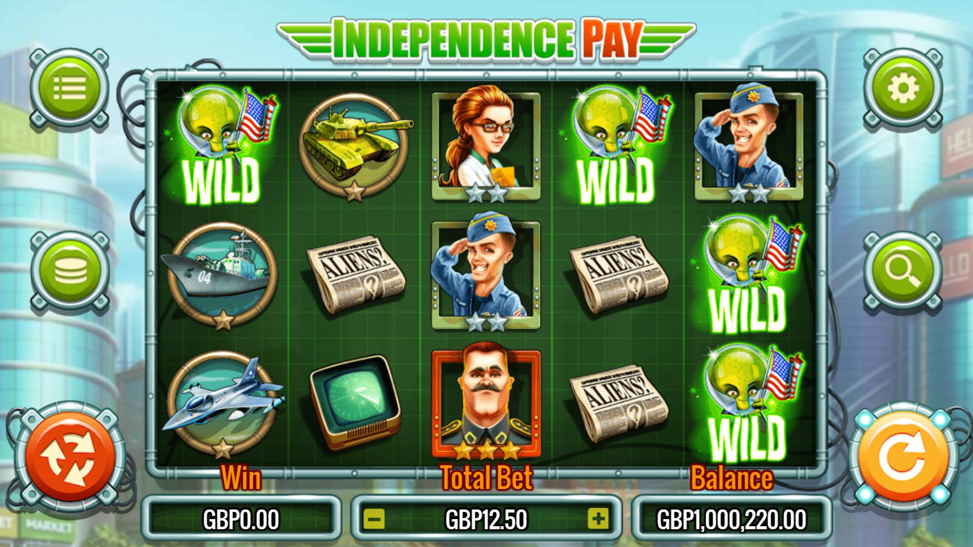Independence Pay (Плата за независимость) из раздела Игровые автоматы