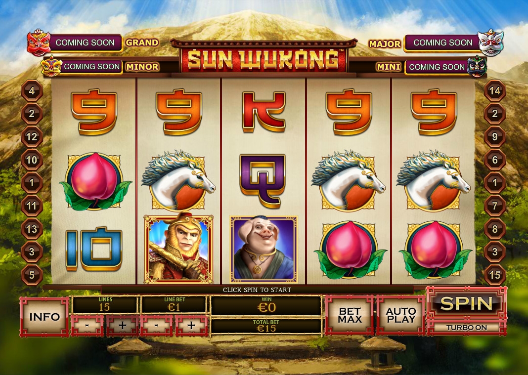 Sun Wukong (Царь Обезьян) из раздела Игровые автоматы