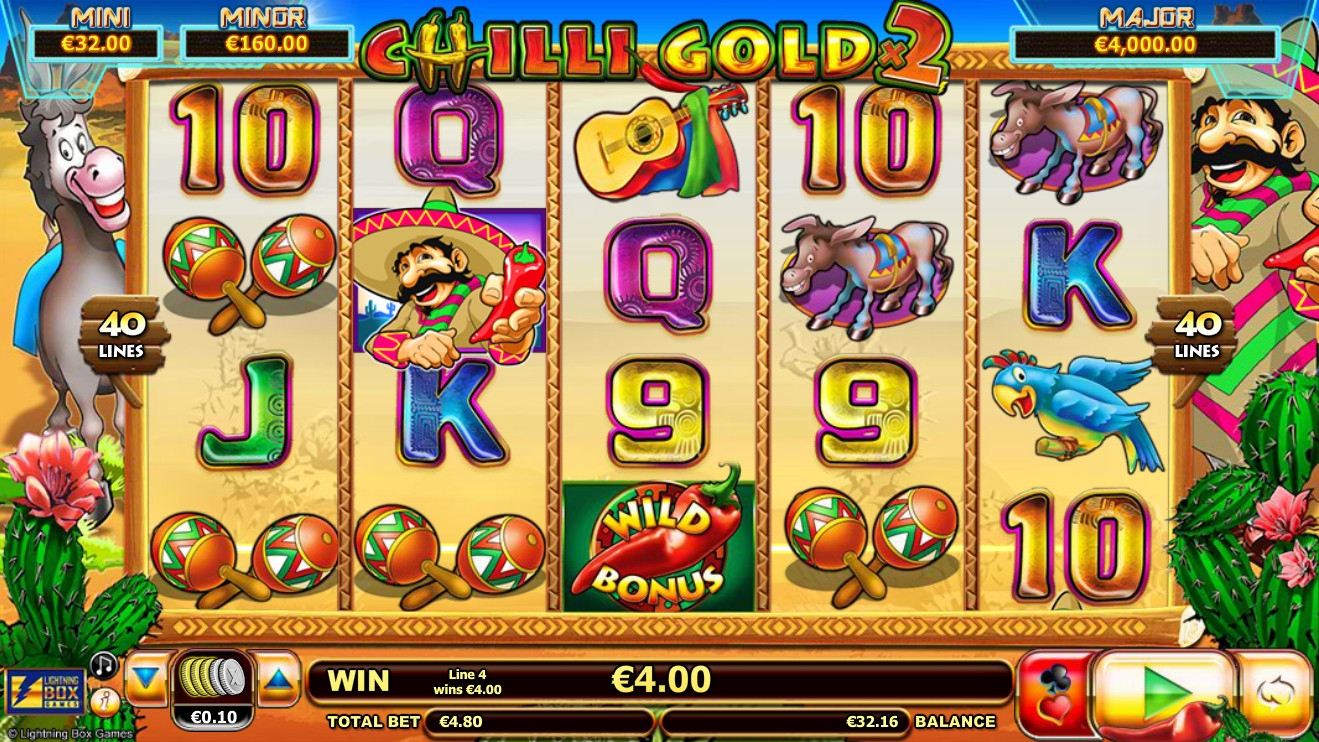 Chilli Gold 2 (Жгучее золото 2) из раздела Игровые автоматы