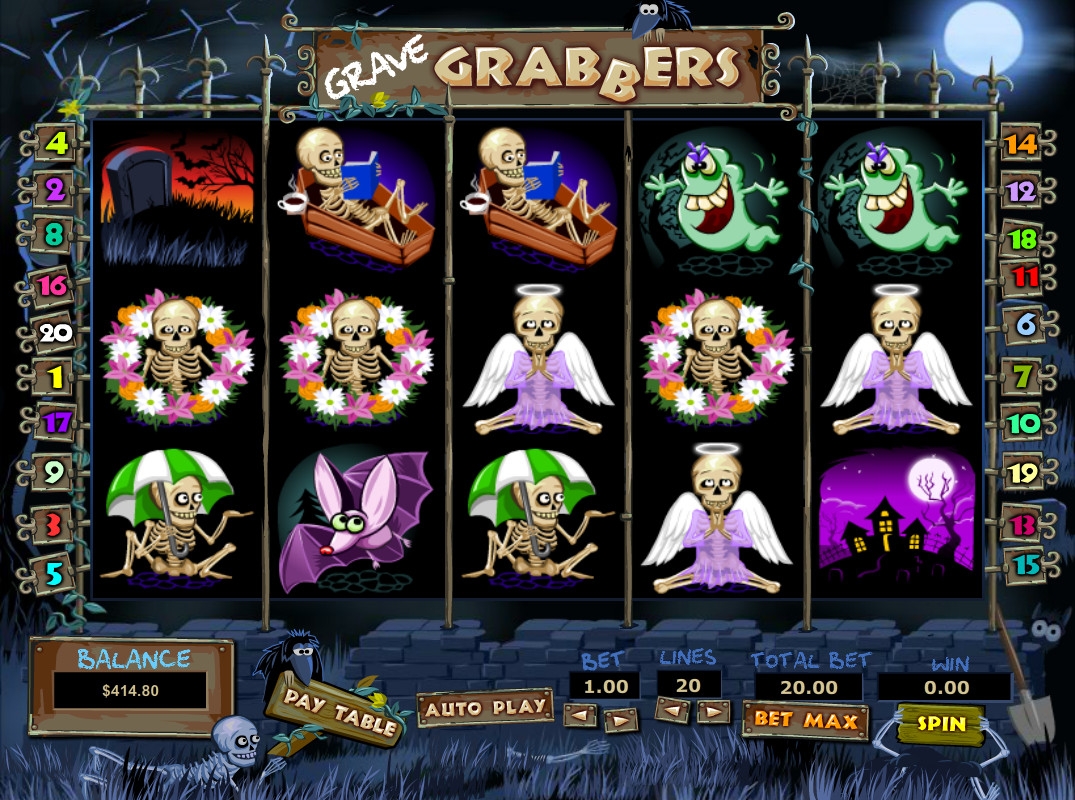 Grave Grabbers (Расхитители могил) из раздела Игровые автоматы