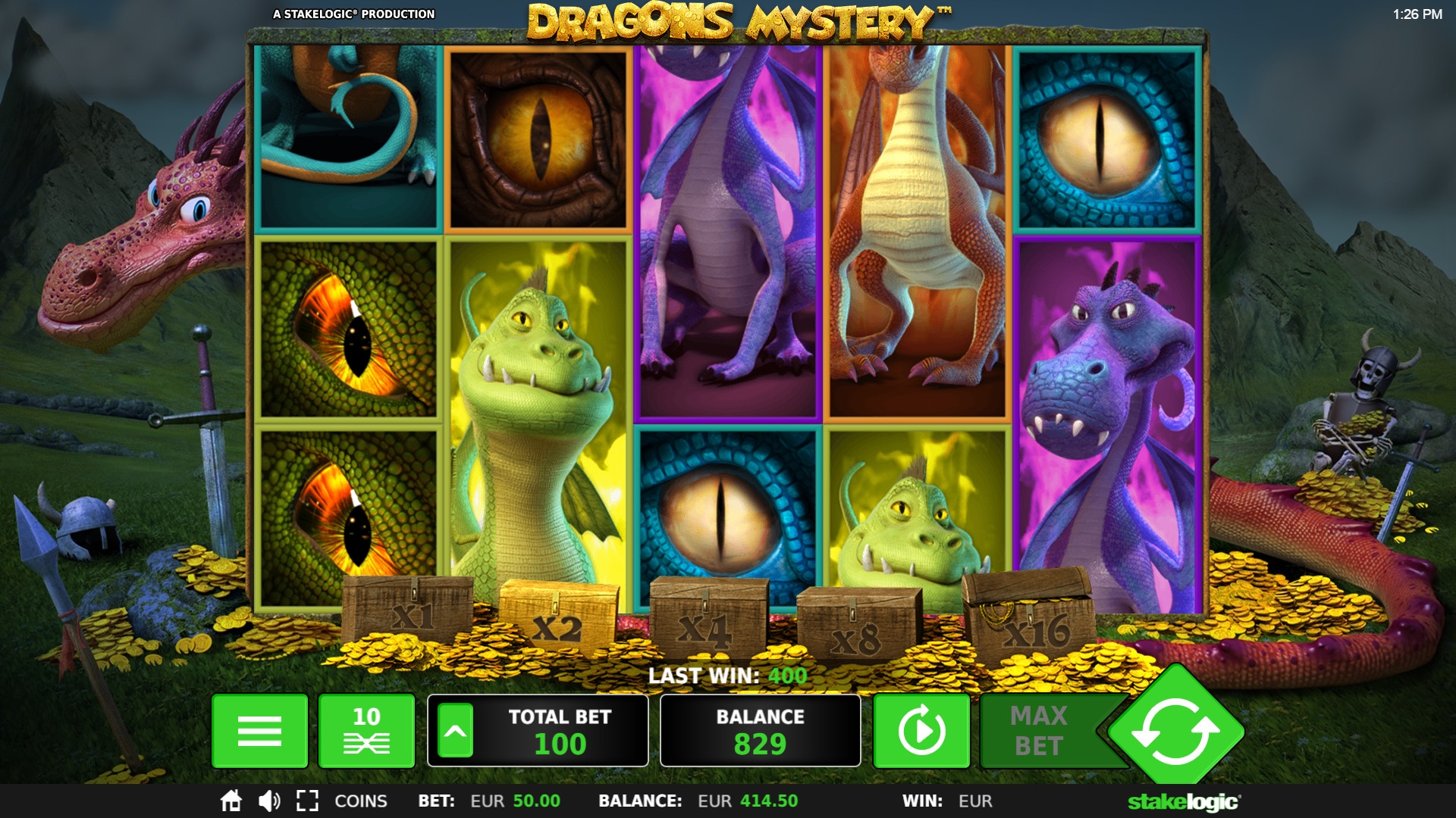 Dragons Mystery (Тайна драконов) из раздела Игровые автоматы