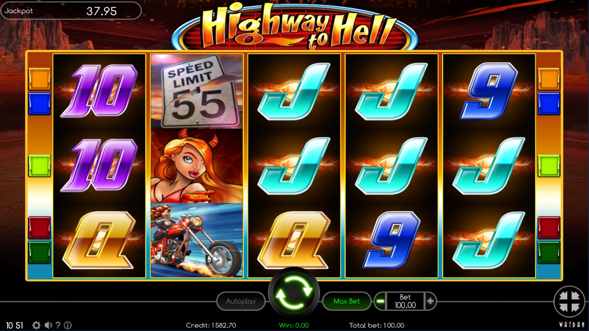 Highway to Hell (Дорога в ад) из раздела Игровые автоматы