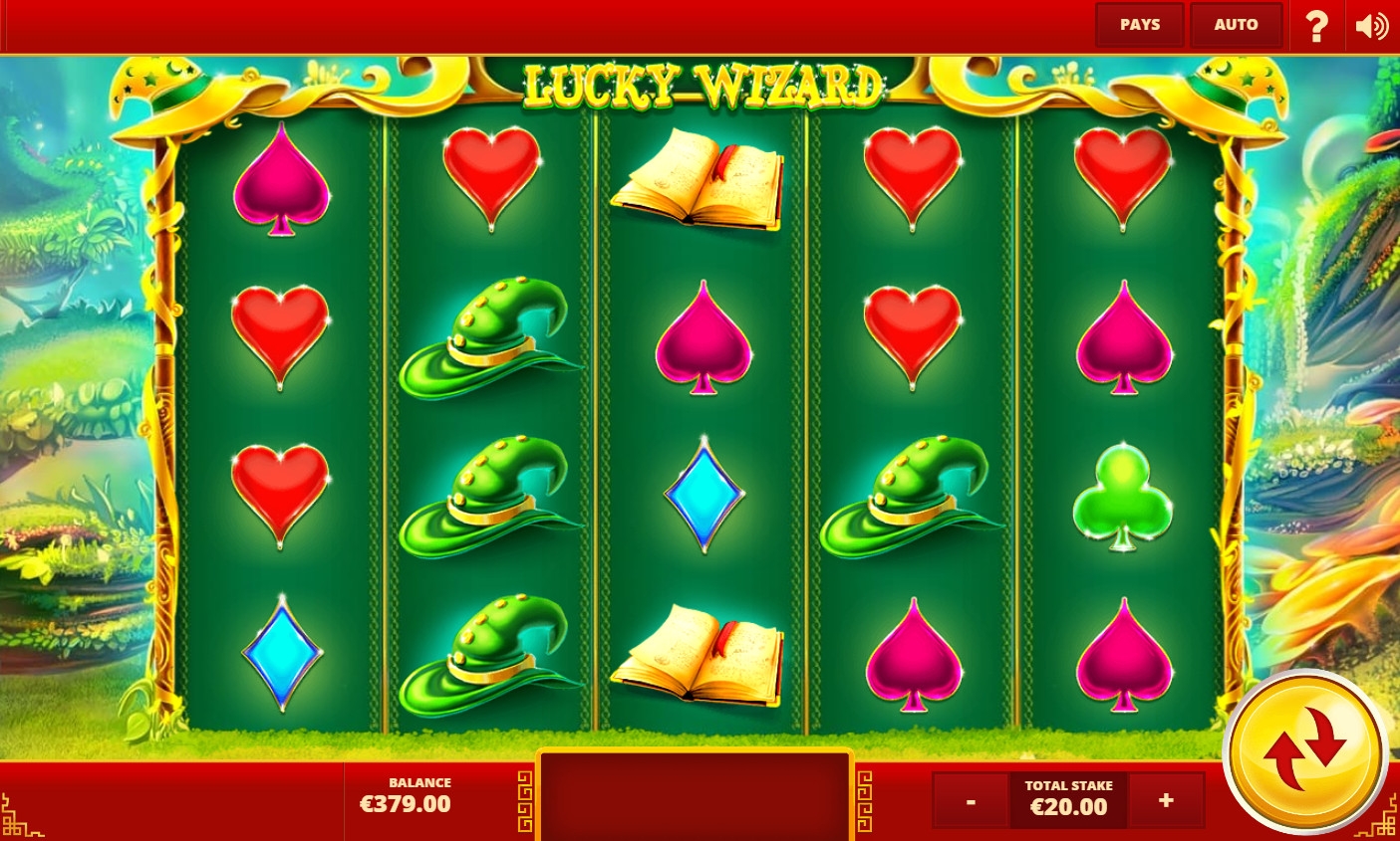 Lucky Wizard (Везучий чародей) из раздела Игровые автоматы