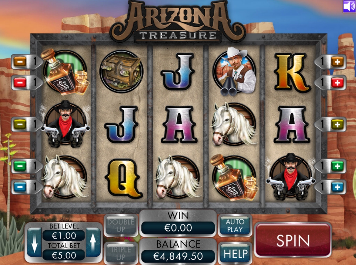 Arizona Treasure (Сокровище Аризоны) из раздела Игровые автоматы
