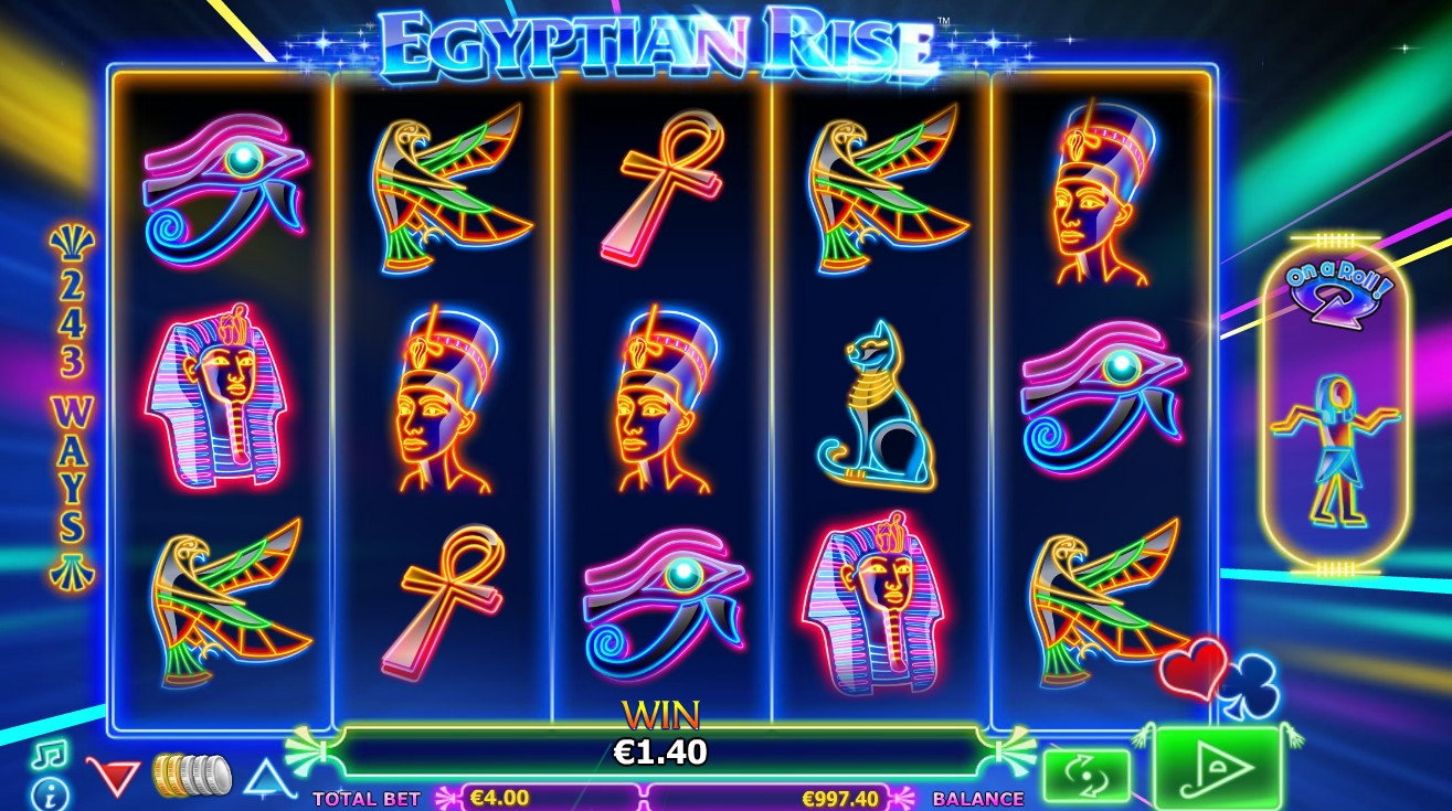 Egyptian Rise (Египетский восход) из раздела Игровые автоматы