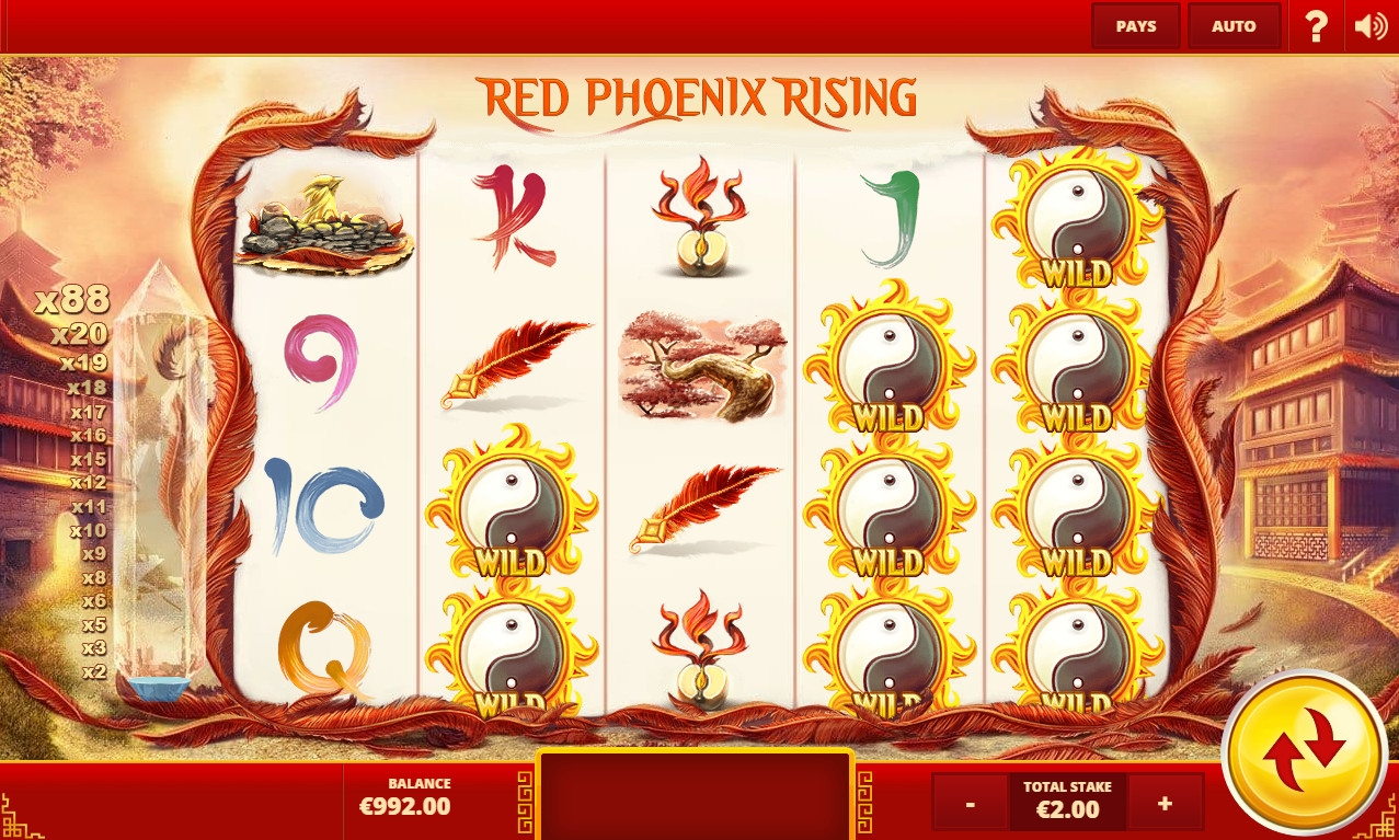 Red Phoenix Rising (Восхождение красного феникса) из раздела Игровые автоматы