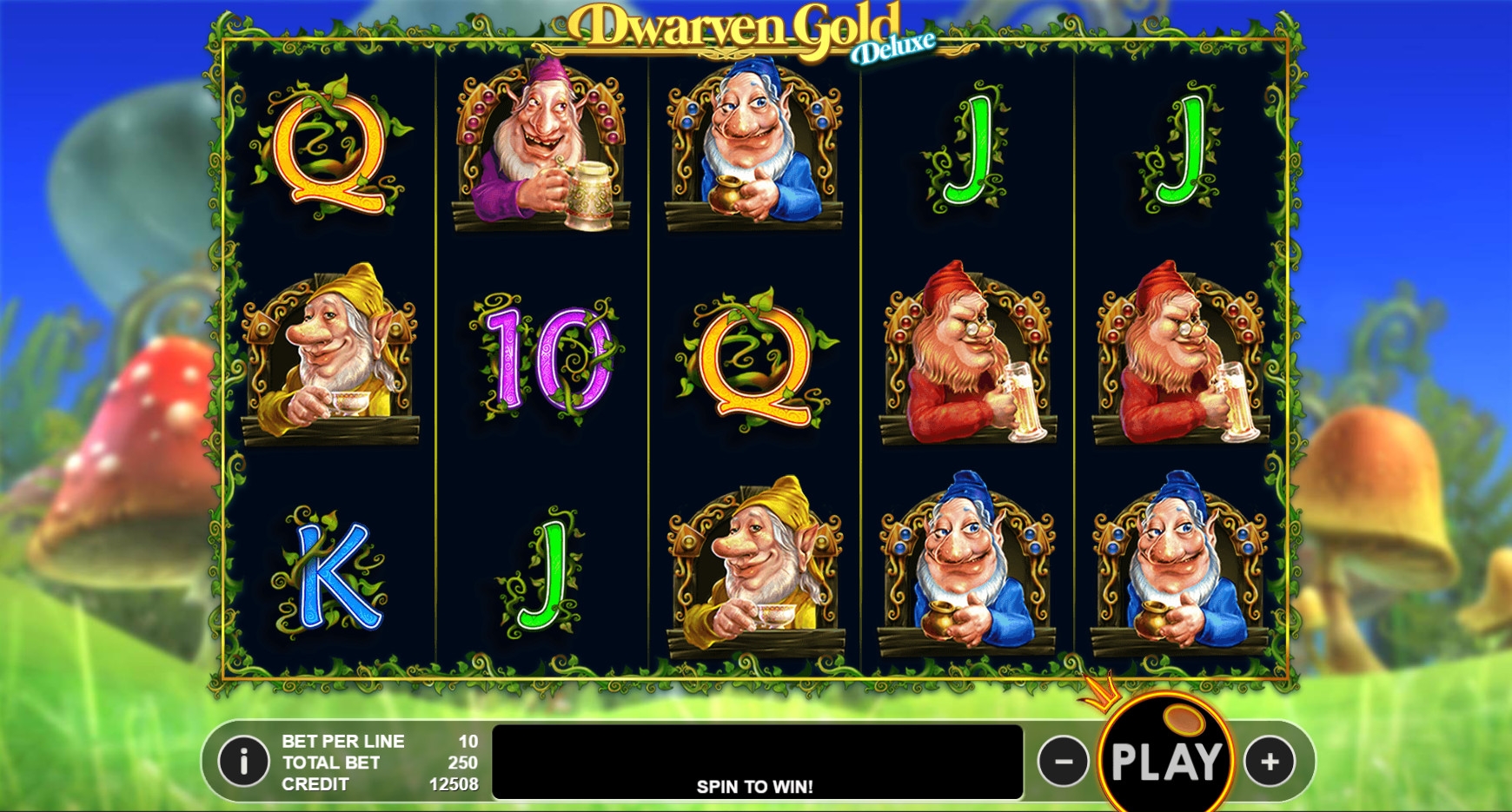 Dwarven Gold Deluxe (Золото гномов делюкс) из раздела Игровые автоматы
