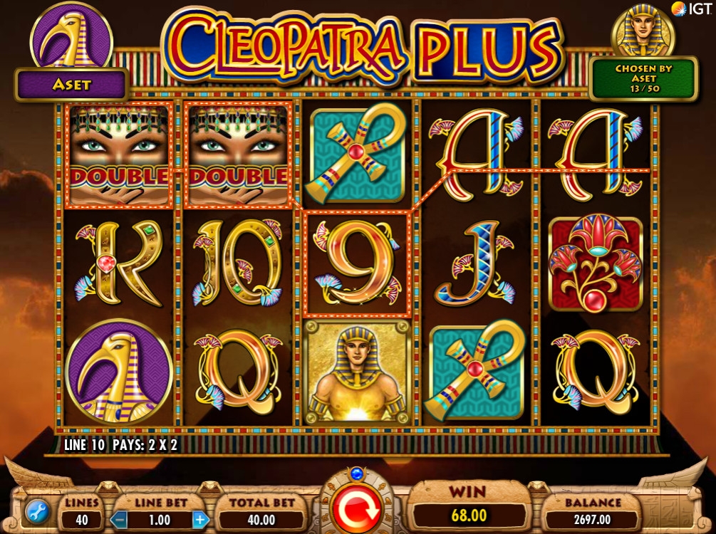 Cleopatra Plus (Клеопатра плюс) из раздела Игровые автоматы