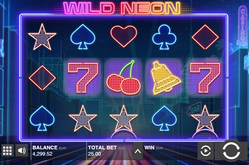 Wild Neon (Неоновый джокер) из раздела Игровые автоматы