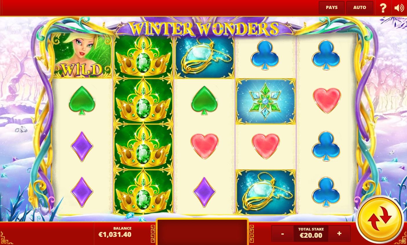 Winter Wonders (Зимние чудеса) из раздела Игровые автоматы