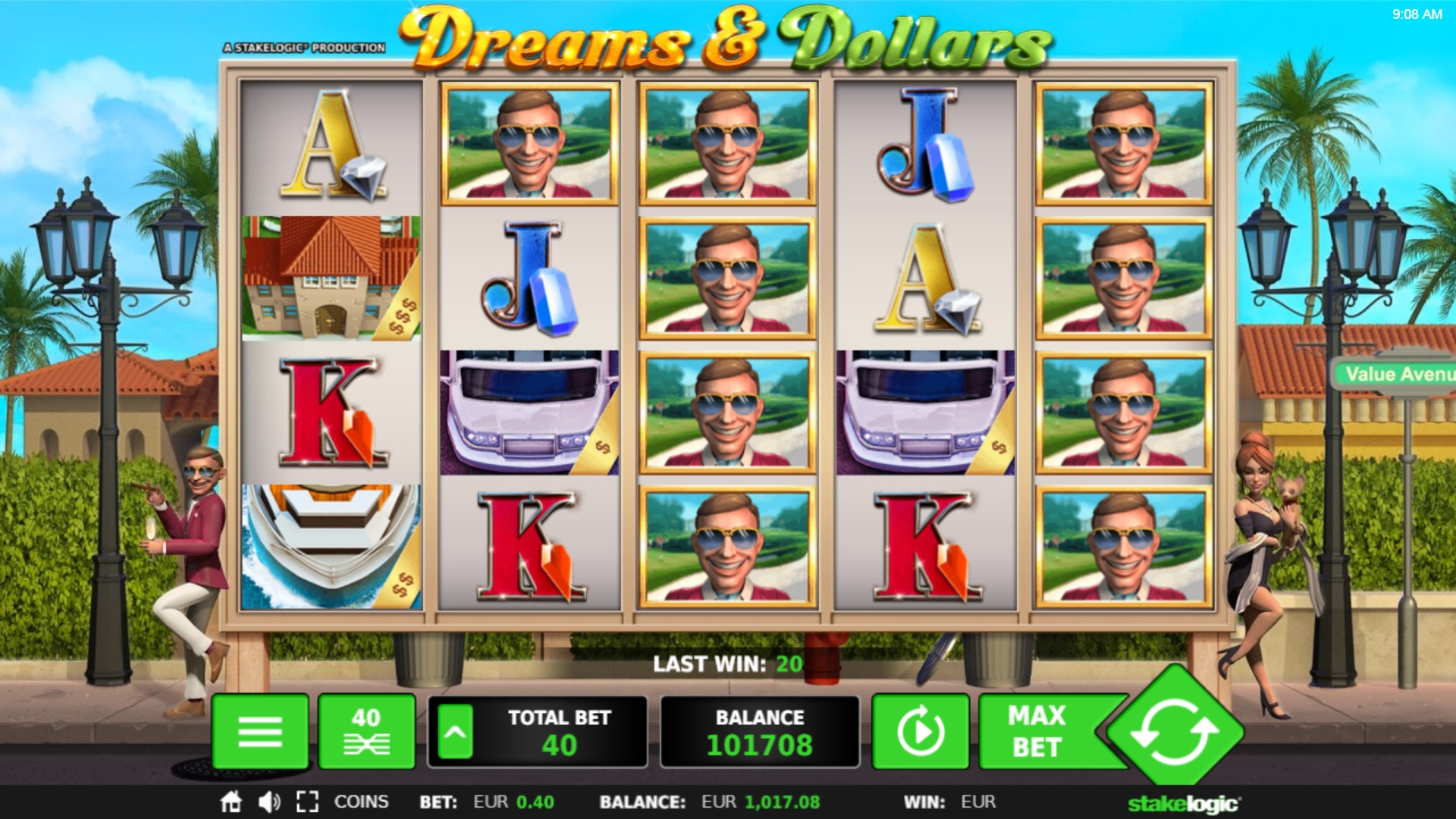 Dreams and Dollars (Мечты и доллары) из раздела Игровые автоматы