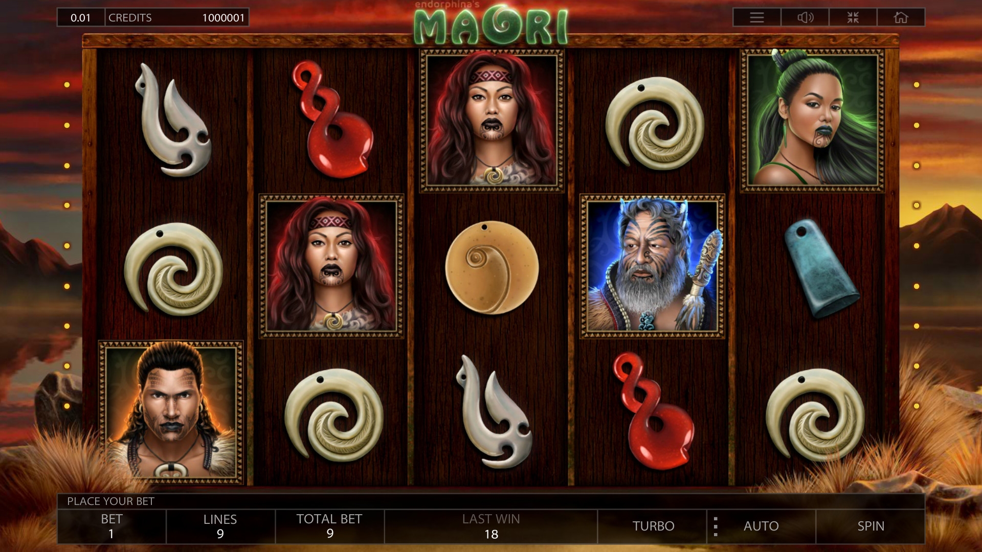 Maori (Маори) из раздела Игровые автоматы