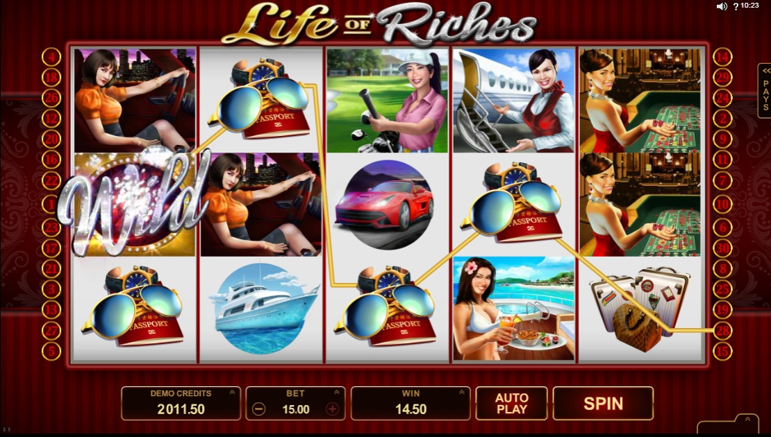 Life of Riches (Жизнь богачей) из раздела Игровые автоматы