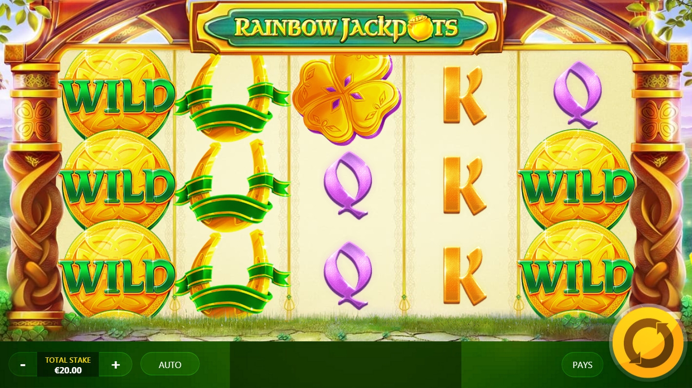 Rainbow Jackpots (Джекпоты у радуги) из раздела Игровые автоматы