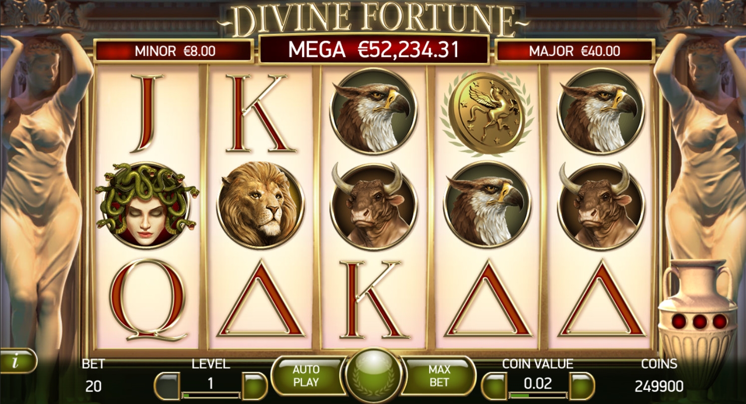 Divine Fortune (Божественная фортуна) из раздела Игровые автоматы