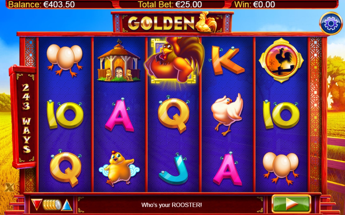 Golden (Золотой) из раздела Игровые автоматы