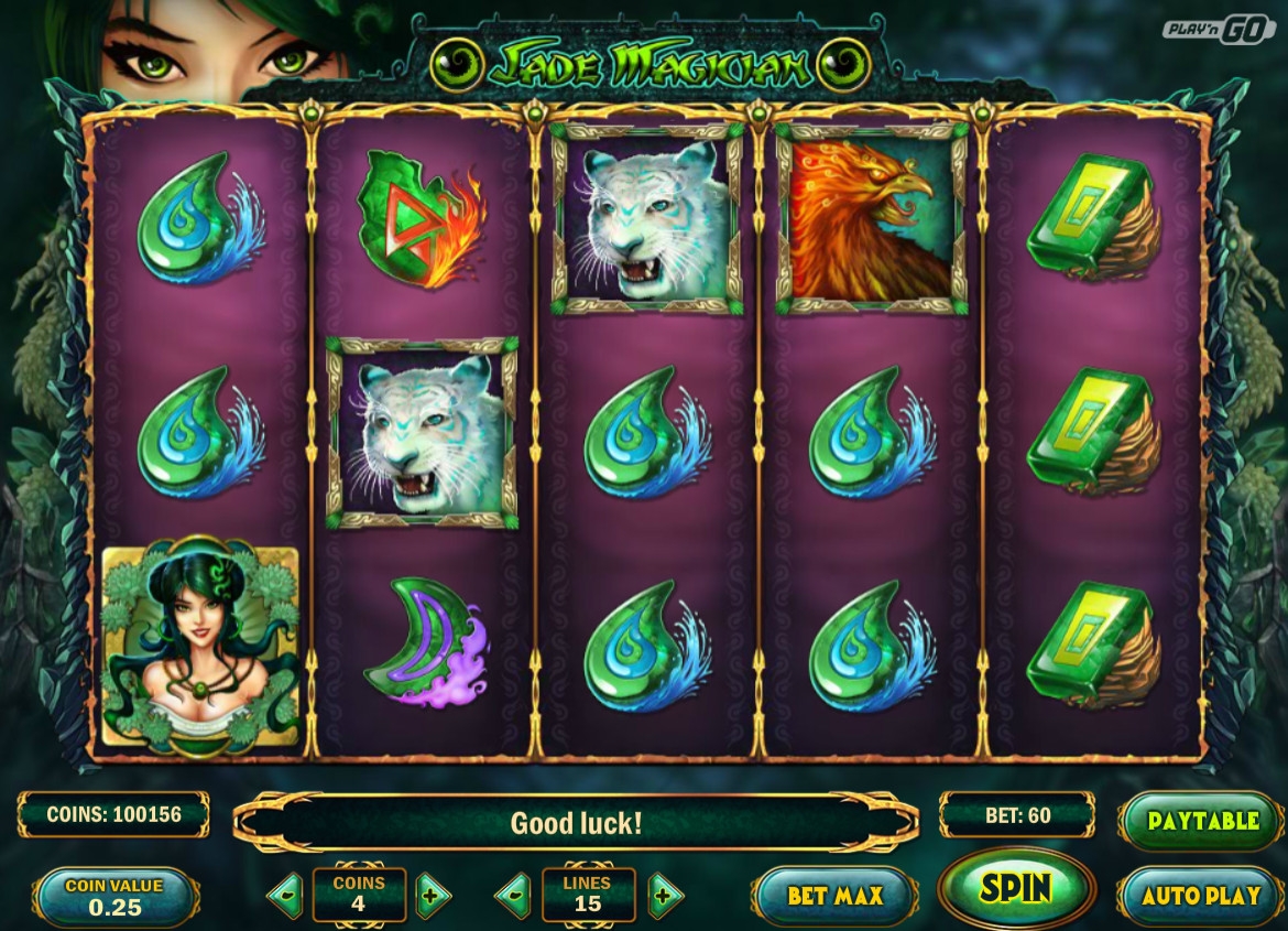 Jade Magician (Нефритовая волшебница) из раздела Игровые автоматы