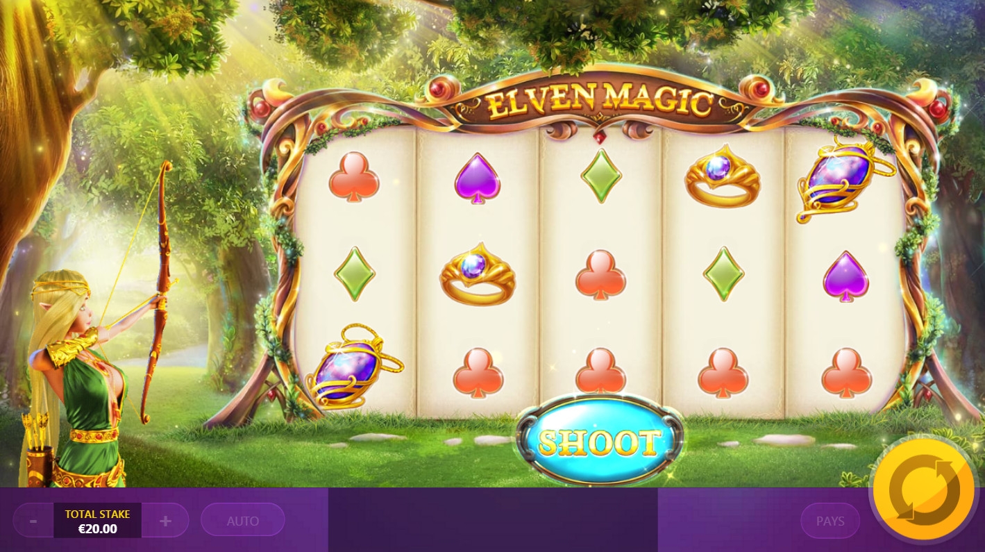 Elven Magic (Эльфийская магия) из раздела Игровые автоматы