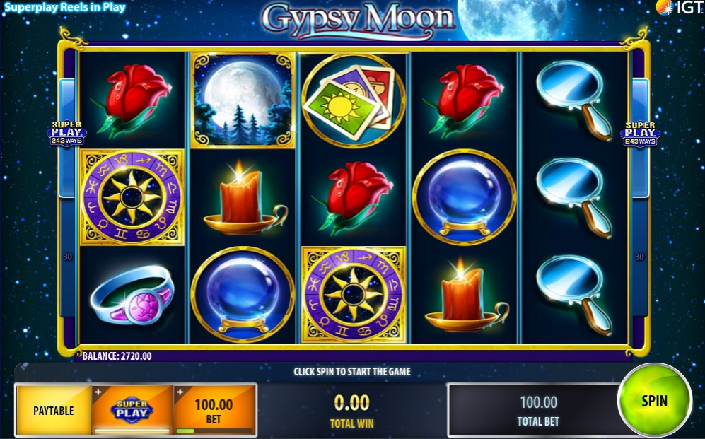 Gypsy Moon (Цыганская луна) из раздела Игровые автоматы