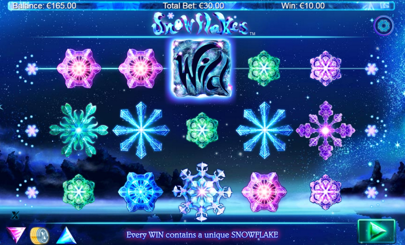 Snowflakes (Снежинки) из раздела Игровые автоматы