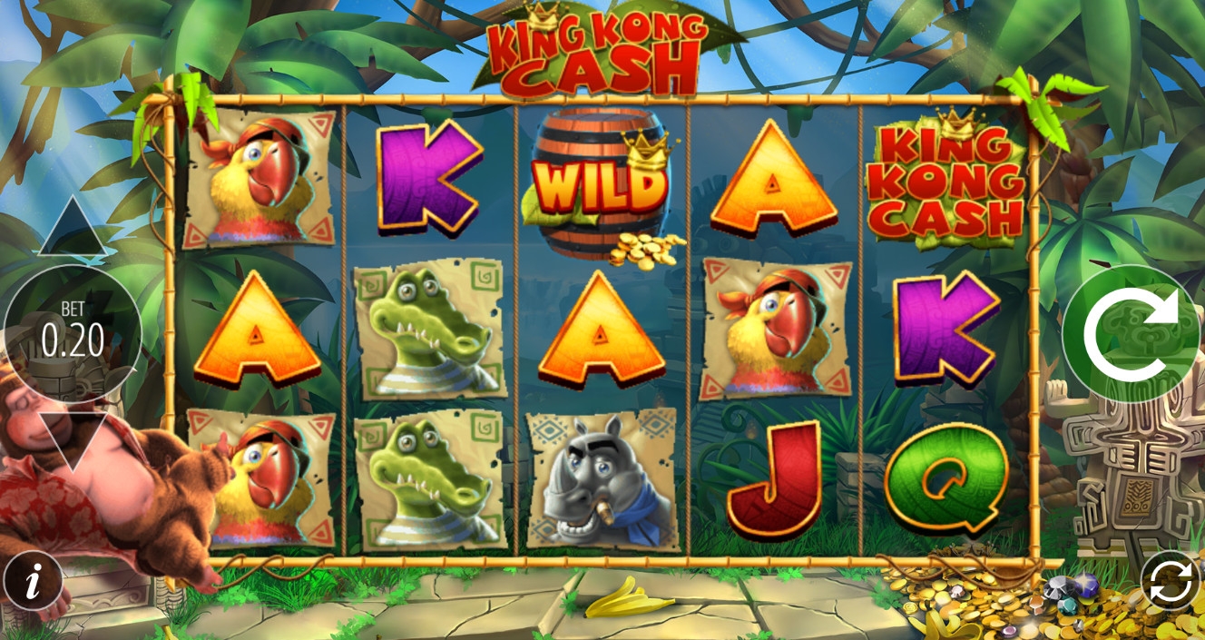 King Kong Cash (Деньги Кинг-Конга) из раздела Игровые автоматы