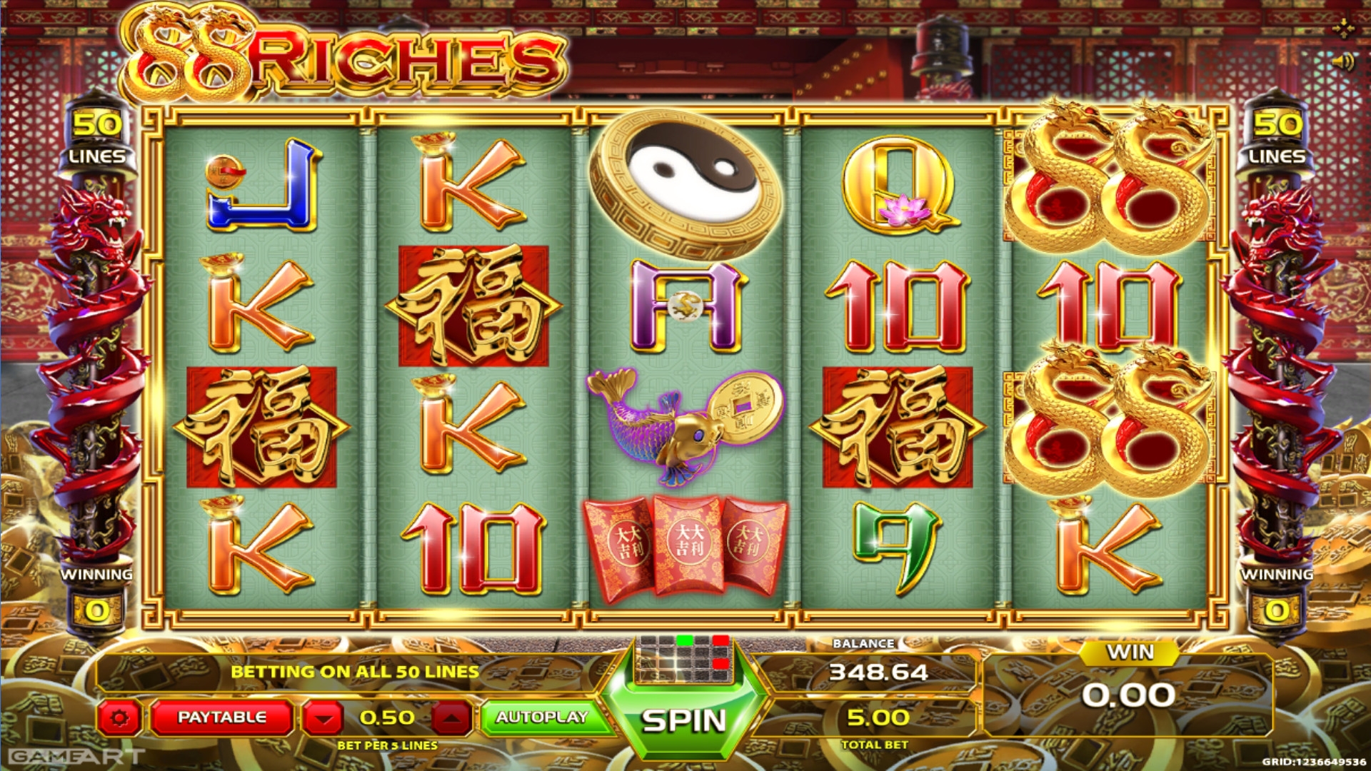 88 Riches (88 богатств) из раздела Игровые автоматы