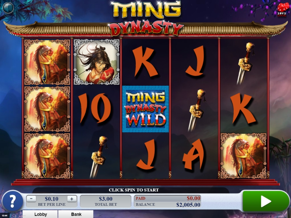 Ming Dynasty (Династия Мин) из раздела Игровые автоматы