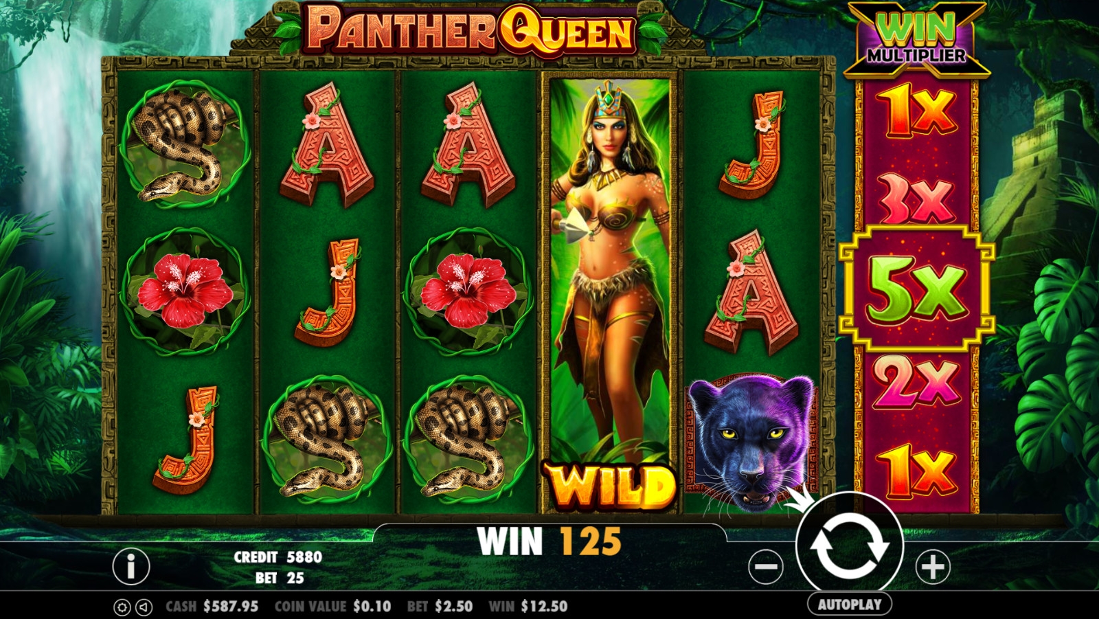 Panther Queen (Королева пантер) из раздела Игровые автоматы