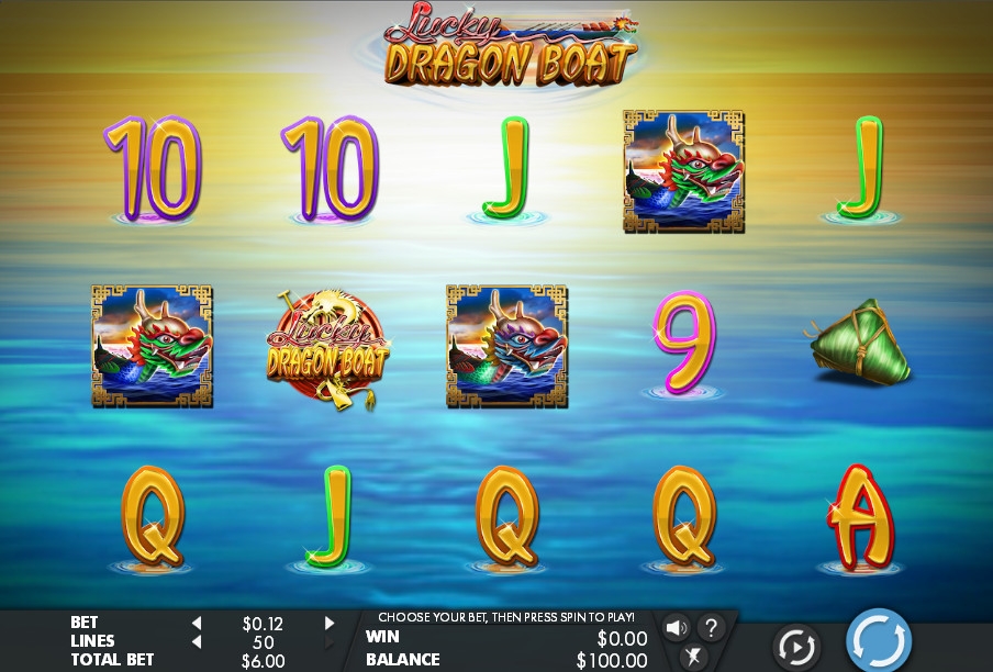 Lucky Dragon Boat (Счастливая лодка-дракон) из раздела Игровые автоматы