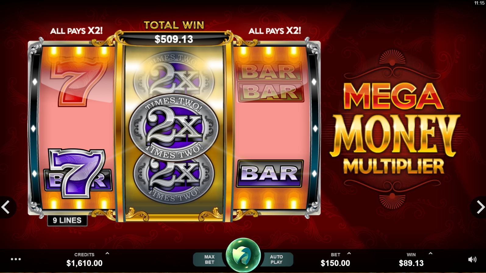 Mega Money Multiplier (Мега-умножитель денег) из раздела Игровые автоматы